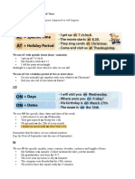 AT - ON - IN - Prepositions of Time