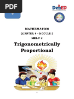 Trigonometrically Proportional: Grade 9