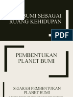 Bumi Sebagai Ruang Kehidupan