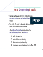 Week-5 Mechanisms of Strengthening