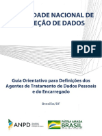 Guia sobre agentes de tratamento de dados