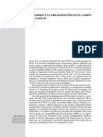 El Trabajo y La Organización en El Campo de Salud