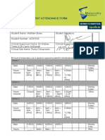 Placement and Outreach Hours - Term 1