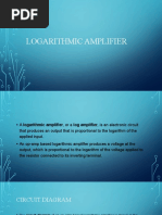 Logarithmic Amplifier Presentation