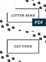 Litter Sand