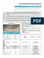 125 Ceramic Wearing Compound: Advantages