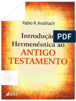 Introdução Hermenêutica Ao Antigo Testamento-1