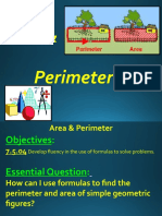 Find Area and Perimeter Formulas