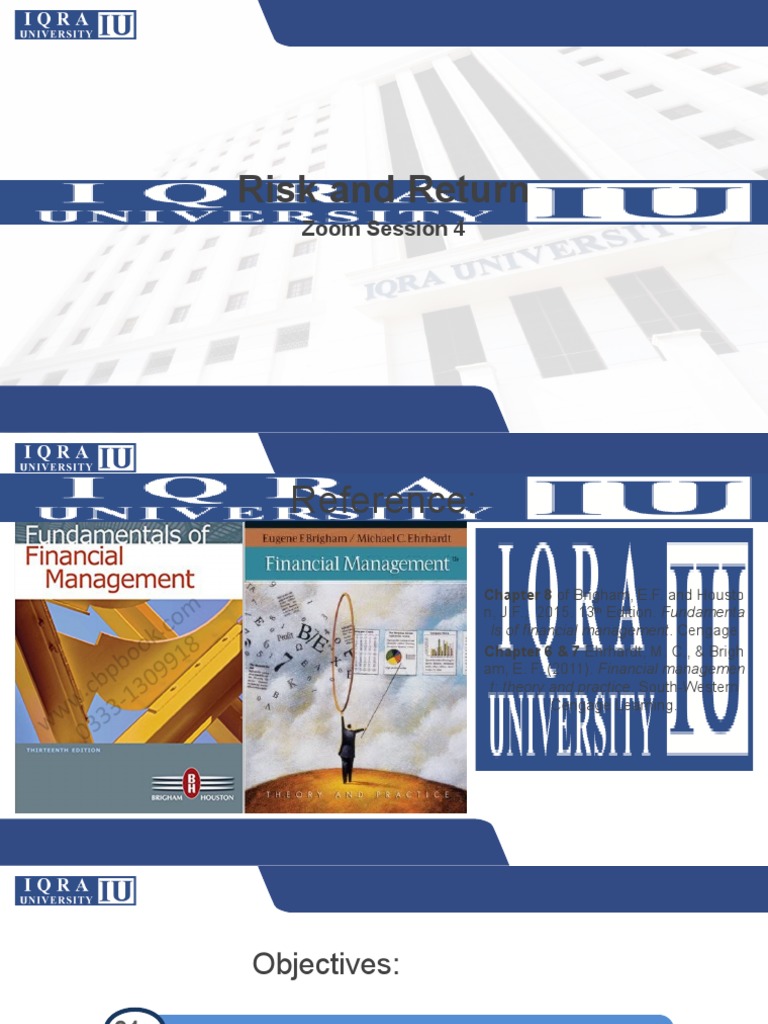 Risk and Return (Part II) | PDF | Beta (Finance) | Capital Asset ...