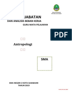 Anjab Guru SMAN 2 Sukabumi 2019 - Antropologi
