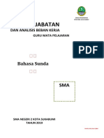 Anjab Guru SMAN 2 Sukabumi 2019 - Bahasa Sunda