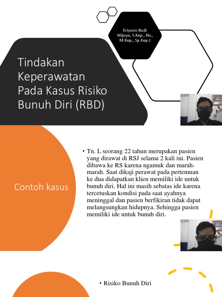 Tindakan Keperawatan Pada Kasus Risiko Bunuh Diri | PDF