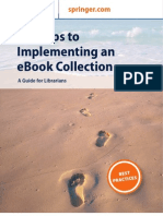 10 Steps To Implementing An Ebook Collection: A Guide For Librarians