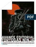 Avance Editorial ECC Tortugas Ninja