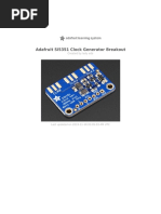 Adafruit Si5351 Clock Generator Breakout: Created by Lady Ada