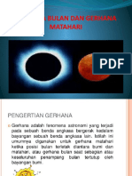 Gerhana Bulan Dan Matahari