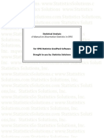 Statistical Analysis: A Manual On Dissertation Statistics in SPSS