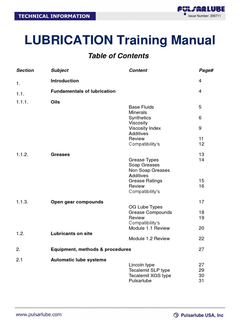 Lubrication Basics for Technicians | PDF | Bearing (Mechanical) | Lubricant