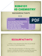 BIOSURFACTANTS