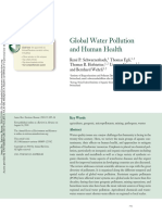 Global Water Pollution and Human Health