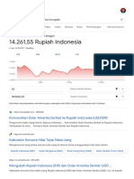14.261,55 Rupiah Indonesia: Konversi Mata Uang Dolar Ke Rupiah