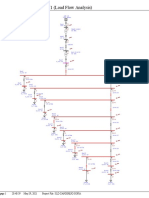 One-Line Diagram - OLV1 (Load Flow Analysis)