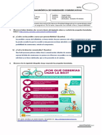 Evaluacion Diagnostica de Ingreso de Habilidades Comunicativas