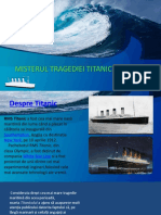 Misterul tragediei titanicului