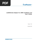 10-3 Adapter For JDBC Install and Users Guide