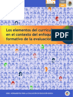 Sep. (2012) 3 Los Elementos Del Currículo en El Contexto Del Enfoque Formativo de La Evaluación