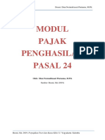 Modul - PPH Pasal 24