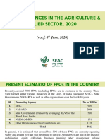 New Ordinances in The Agriculture & Allied Sector, 2020: (W.e.f. 6 June, 2020)