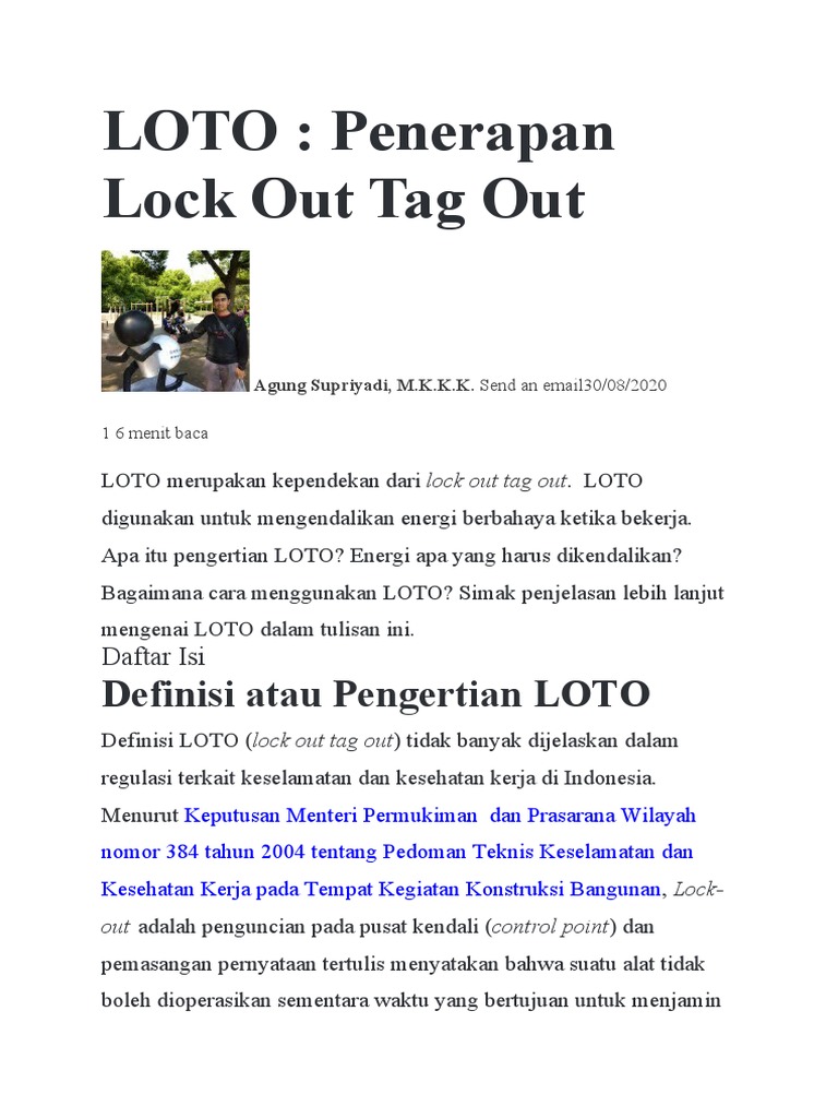 LOTO PDF