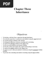 Chapter Three Inheritance