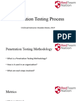 1.1 Penetration Testing Process