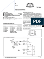 TC7662A Charge Pump Dc-To-Dc Converter: General Description Features
