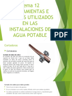 Herramientas Utilizadas en Las Instalaciones de Agua Potable