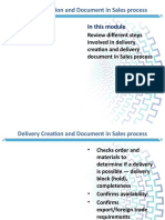 68- Delivery Creating and Document in SD Process