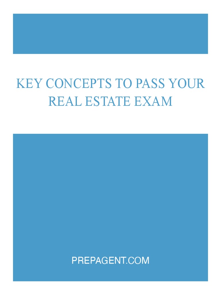 Real Estate Exam Prep Guide | PDF | Fee Simple | Leasehold Estate