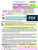 Actividad Nro 01 Reflexionamos Sobre El Cuidado Preventivo de Nuestra Salud