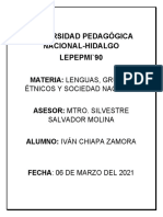 Aspectos socioculturales lenguas indígenas México