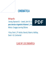 Cinematica Clase 1