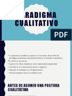 Paradigma Cualitativo