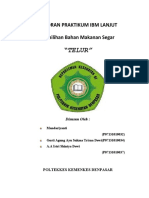 LAPORAN PRAKTIKUM IBM LANJUT Telur