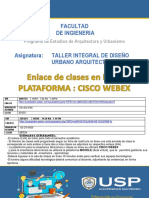 Enlace de Clases en Linea Cisco Webex-T10