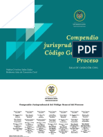 Compendio JURISPRUDENCIAL COLOMBIA CODIGO GENERAL DEL PROCESO 2021
