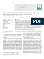 Desalination: N. Melián-Martel, J.J. Sadhwani, S. Ovidio Pérez Báez