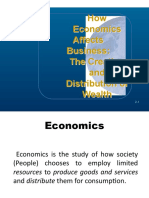 Lecture 2 How Economics Affects Business