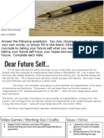 2021 New Letter To Self