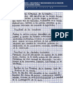 Actividad 1. Recursos y Necesidades de La Nacion